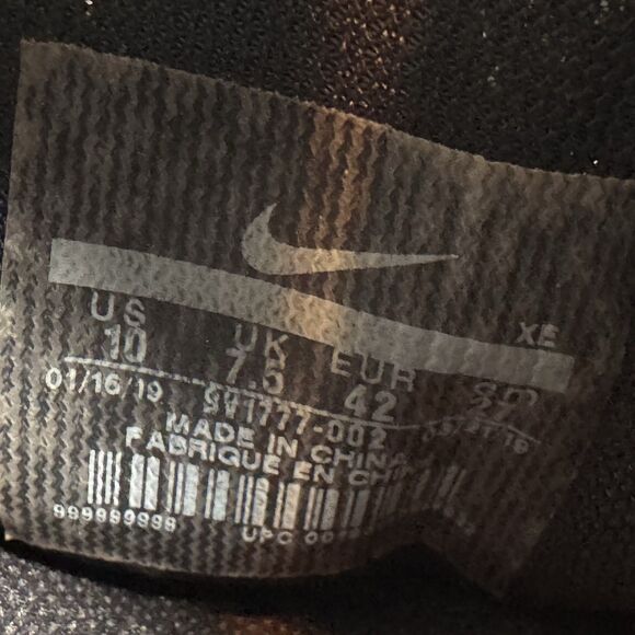 Nike Air Zoom Pegasus 35 Womens Size 10 Running Shoes Grey Sneakers‎ - Picture 8 of 8